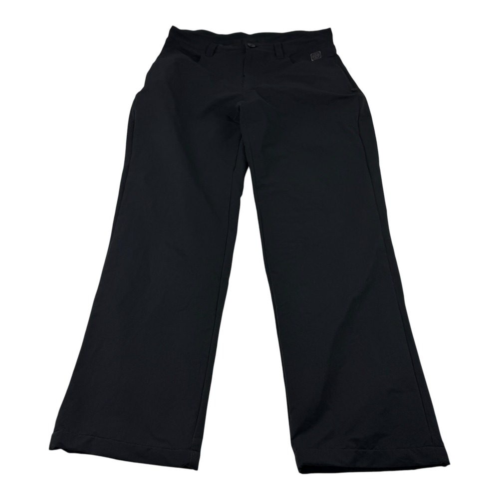 Ororo Men Black Heated Pants MPC-32 Fleece Lined Water Resistant Size 34x31